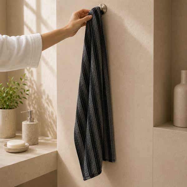 Rinse and hang step